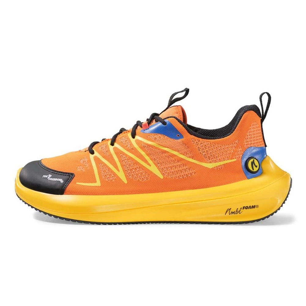 Joe Nimble Pilot 1 Orange Yellow Running Shoes New 7.5